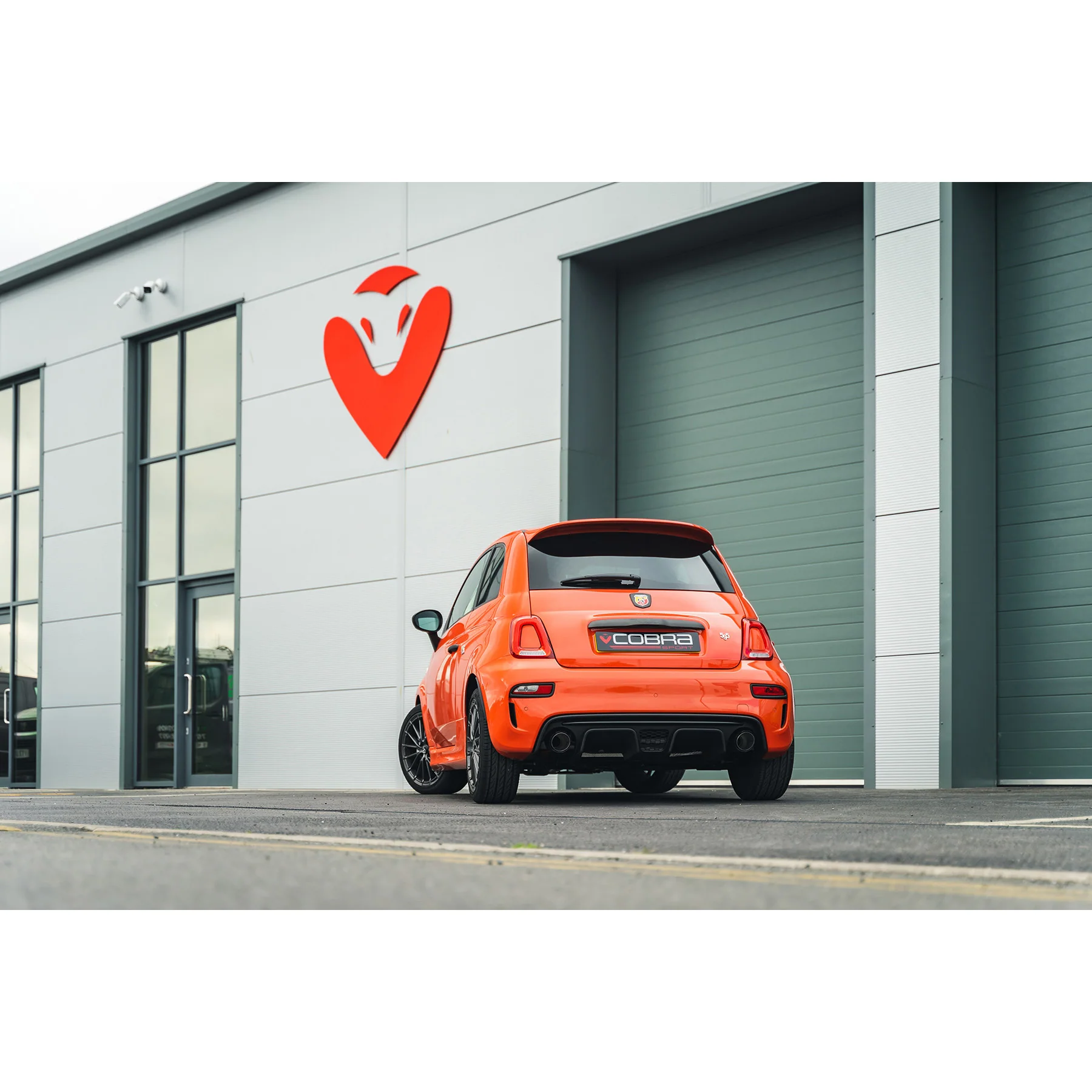 Abarth 595 Venom Rear Axle Back Performance Exhaust - Image 10