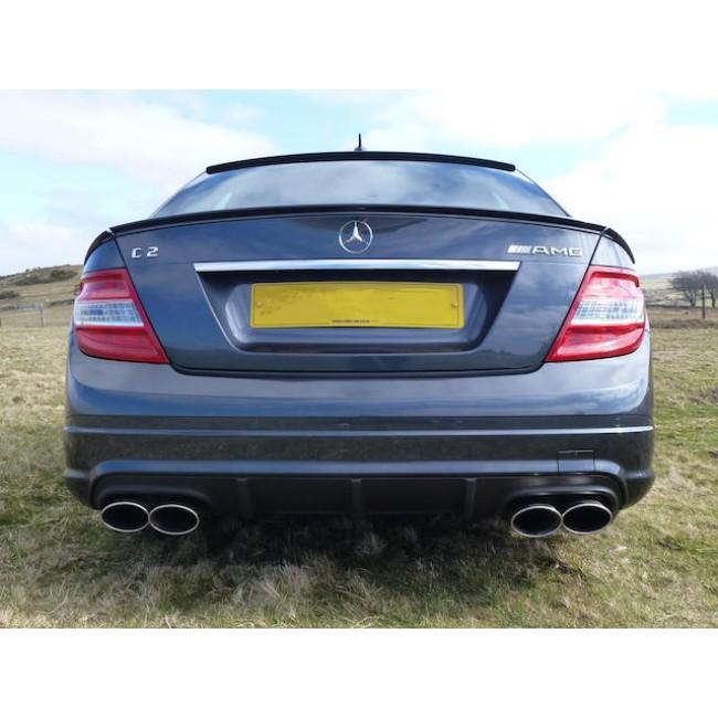 Mercedes W204 C180 (1.6 Litre Turbo Petrol) AMG Quad Performance Exhaust - Image 8