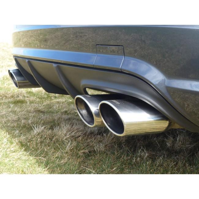 Mercedes W204 C180 (1.6 Litre Turbo Petrol) AMG Quad Performance Exhaust - Image 9