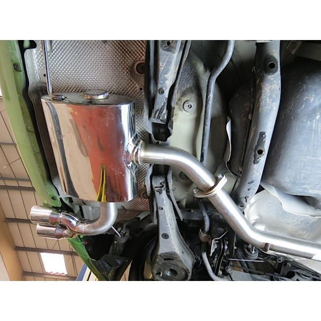 Audi A3 (8P) 2.0 TDI 140PS (2WD) (3 Door) Twin Tip Cat Back Performance Exhaust - Image 6