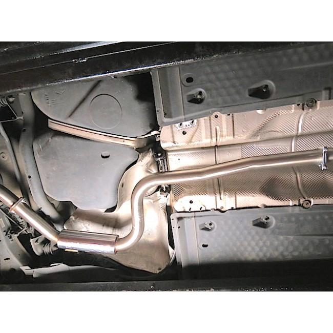 Audi A3 (8P) 2.0 TDI 2WD (2008-12) (5 Door) Single Tip Cat Back Performance Exhaust - Image 3