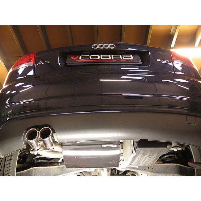 Audi A3 (8P) 2.0 TFSI Quattro (3 Door) Turbo Back Performance Exhaust - Image 5
