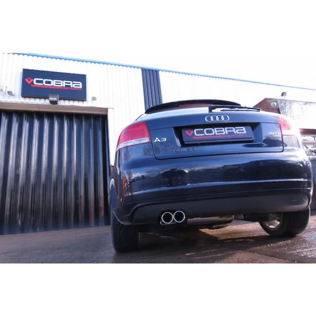 Audi A3 (8P) 2.0 TFSI Quattro (3 Door) Turbo Back Performance Exhaust - Image 8