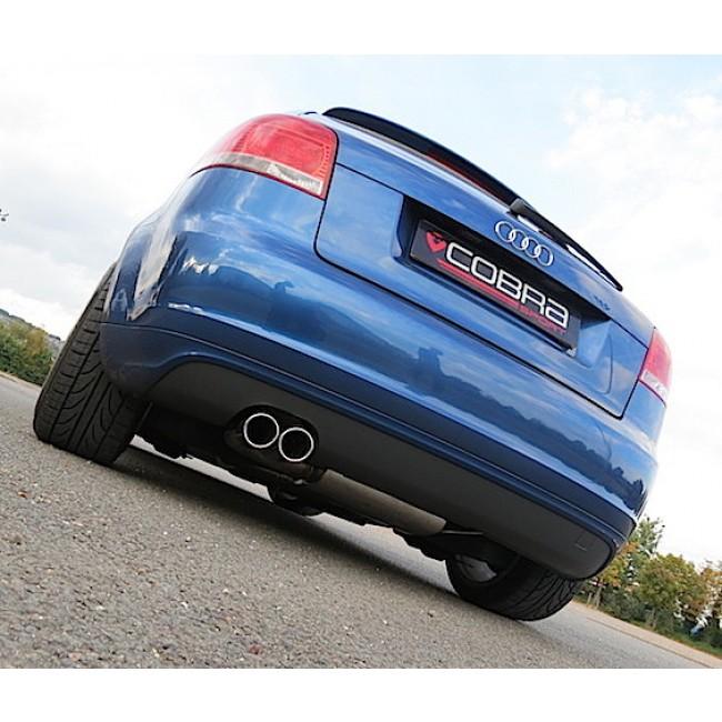 Audi A3 (8P) 2.0 TFSI 2WD (3 Door) Turbo Back Performance Exhaust - Image 8