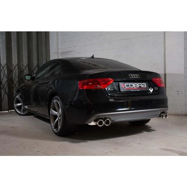 Audi A5 2.0 TDI Coupe (S-Line) Dual Exit S5 Style Performance Exhaust Conversion - Image 8