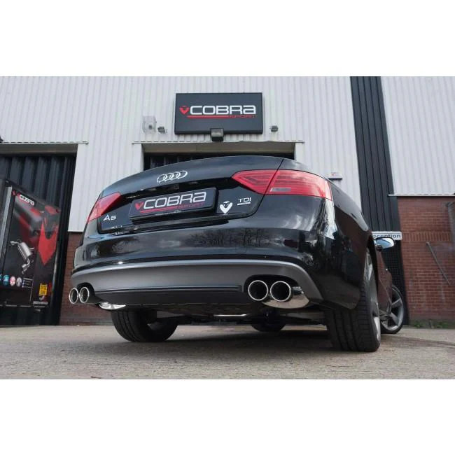 Audi A5 2.0 TDI Coupe (S-Line) Dual Exit S5 Style Performance Exhaust Conversion - Image 9