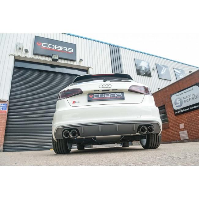 Audi S3 (8V) 5 Door Sportback (Non-Valved) (13-18) Turbo Back Performance Exhaust - Image 9