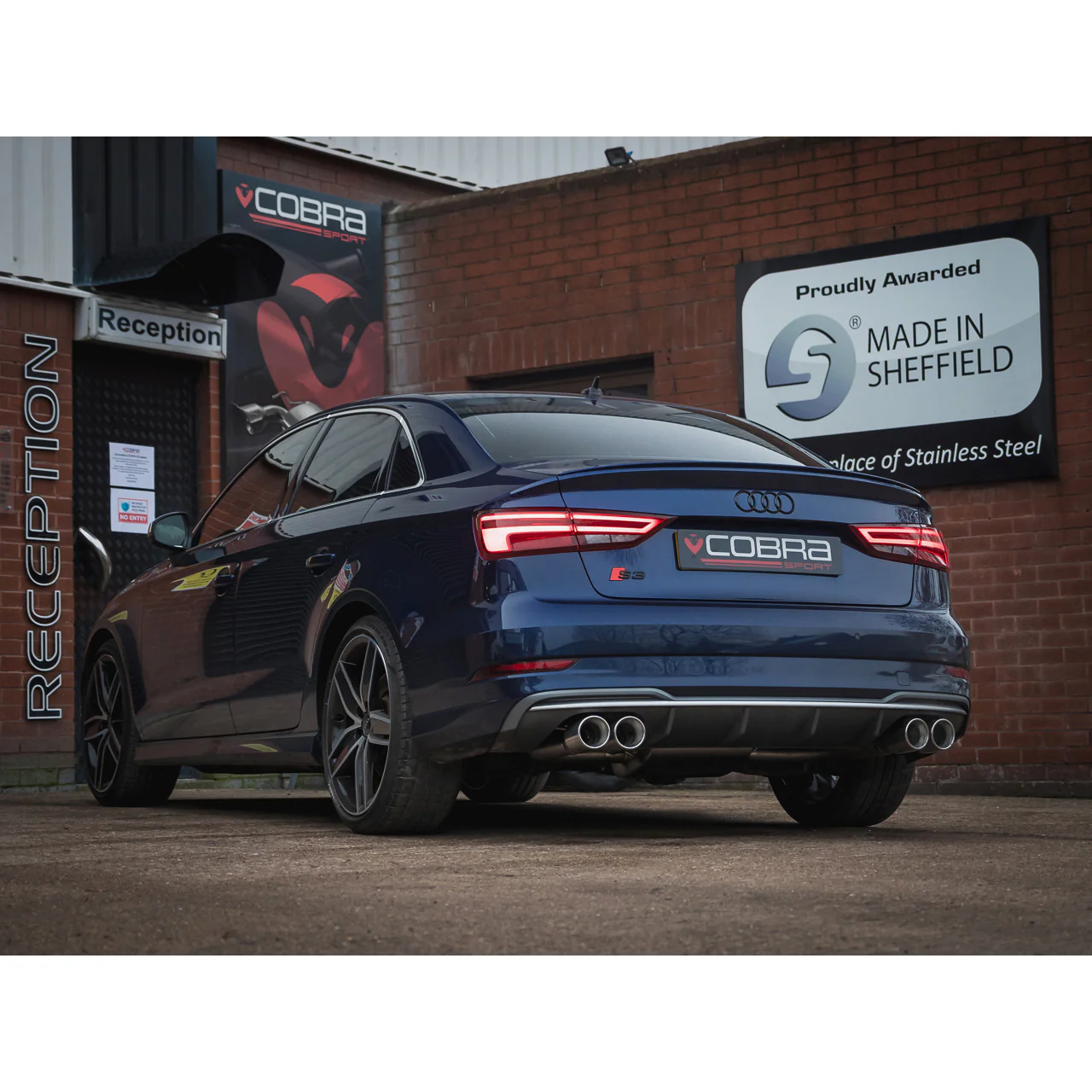 Audi S3 (8V Facelift) (19-20) (GPF Models) Saloon (Non-Valved) GPF Back Performance Exhaust - Image 7