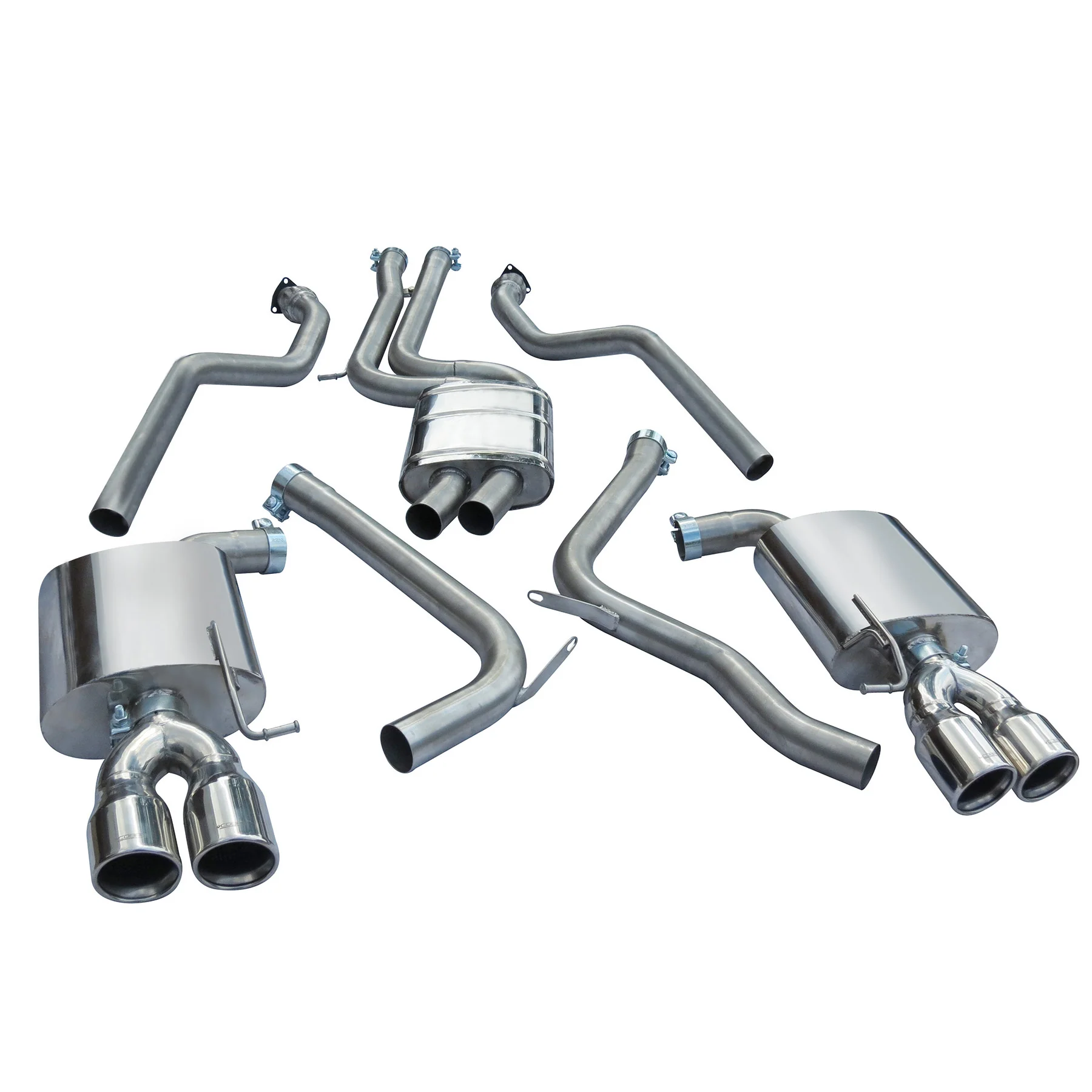 Audi S5 3.0 TFSI (B8/8.5) Coupe Cat Back Performance Exhaust - Image 9