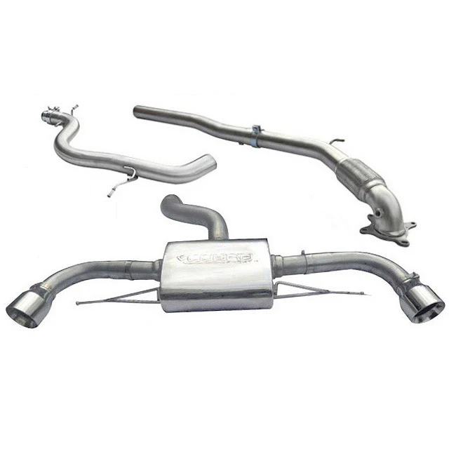 Audi TT (Mk2) 1.8/2.0 TFSI (2WD) 2011-14 Dual Exit Turbo Back Performance Exhaust - Image 10