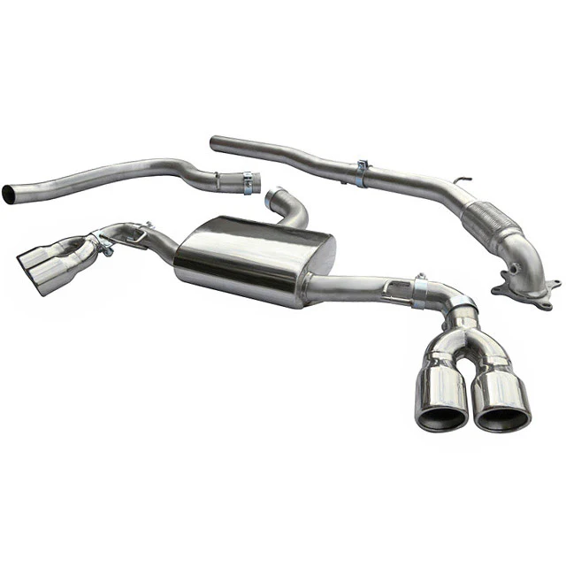 Audi TT (Mk2) 1.8/2.0 TFSI (2WD) (2007-11) Turbo Back Performance Exhaust - Image 10