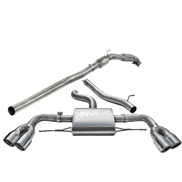 Audi TTS (Mk2) Quattro Turbo Back Performance Exhaust - Image 13