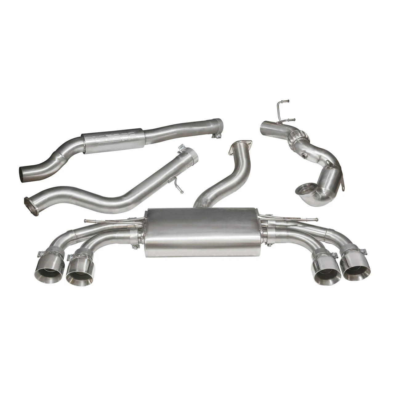 Audi TTS (Mk3) 2.0 TFSI Turbo Back Performance Exhaust - Image 14