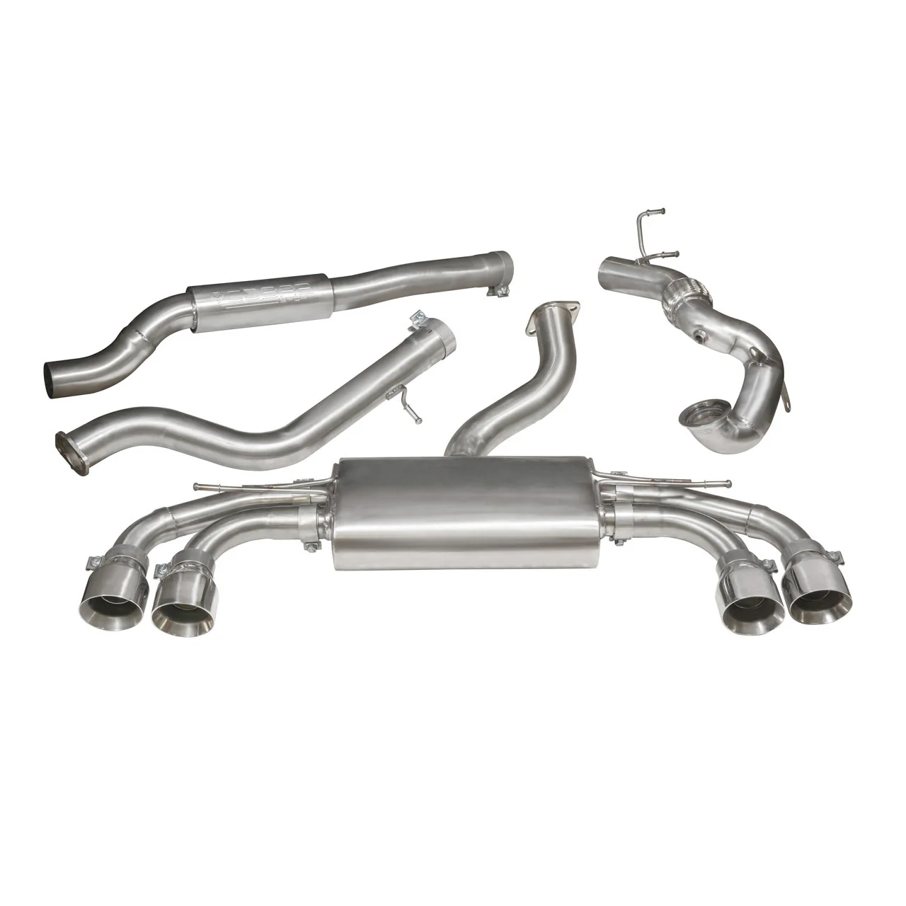 Audi TTS (Mk3) 2.0 TFSI Turbo Back Performance Exhaust - Image 16