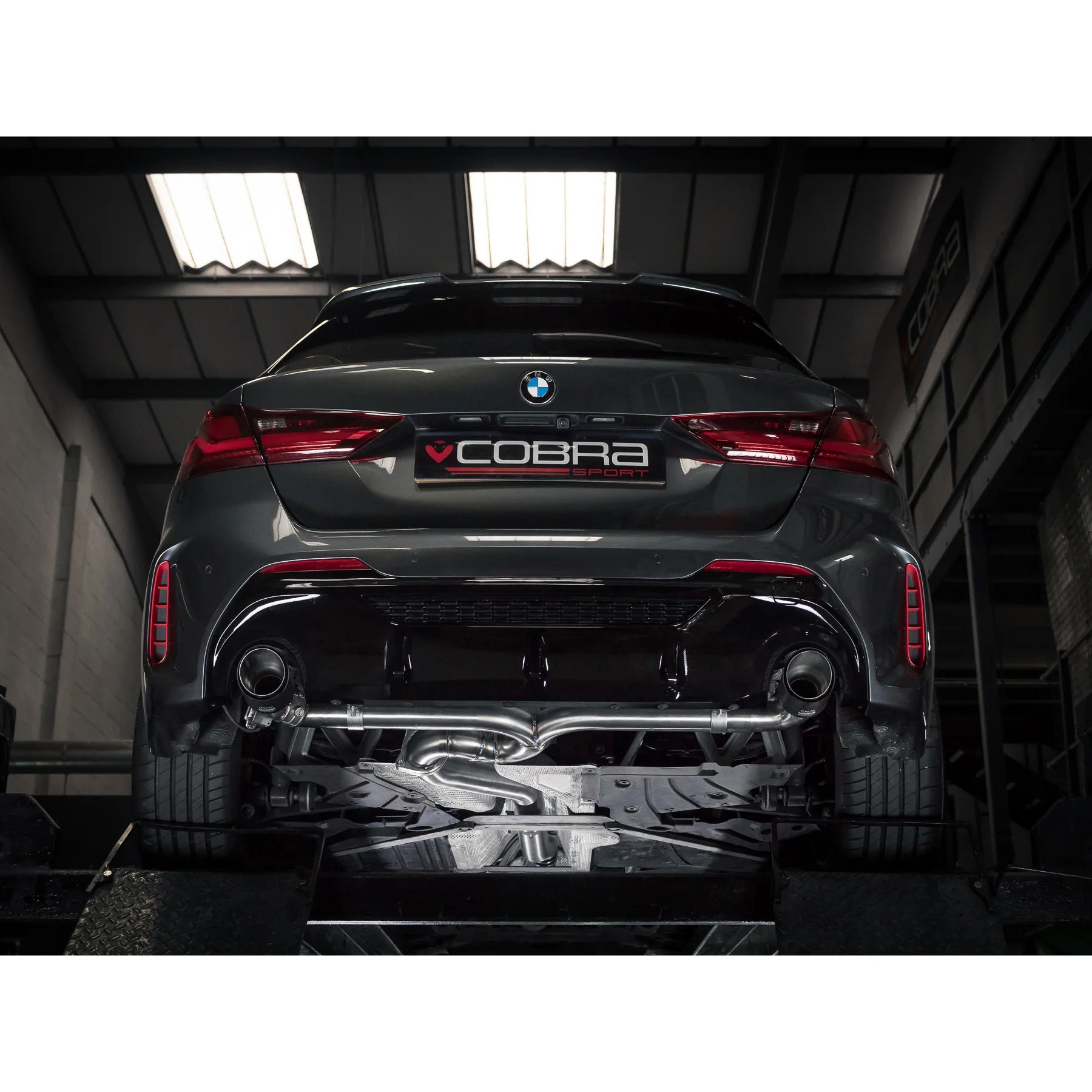 BMW 128ti (F40) GPF/PPF Back Race Rear Box Delete Performance Exhaust - Image 9
