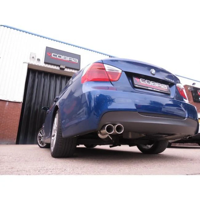 BMW 318D/320D Diesel (E90/E91) Twin Tip Performance Exhaust Rear Box - Image 6