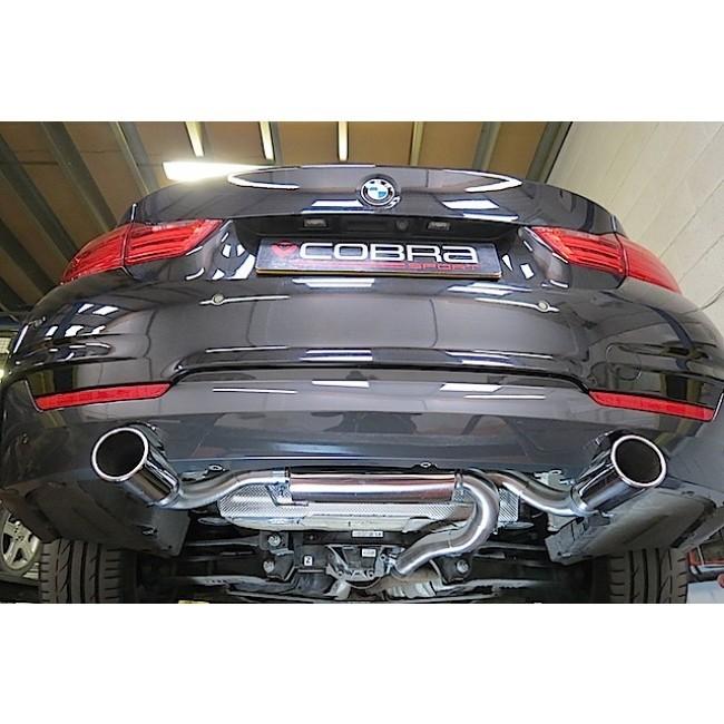 BMW 320D Diesel (F30/F31) Dual Exit 340i Style Performance Exhaust Conversion - Image 3