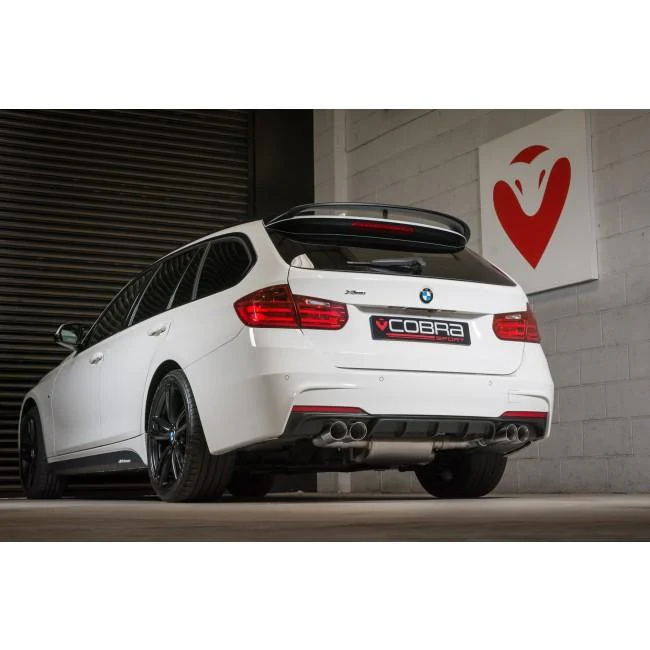 BMW 330D (F30/F31) Quad Exit M3 Style Exhaust Conversion - Image 4
