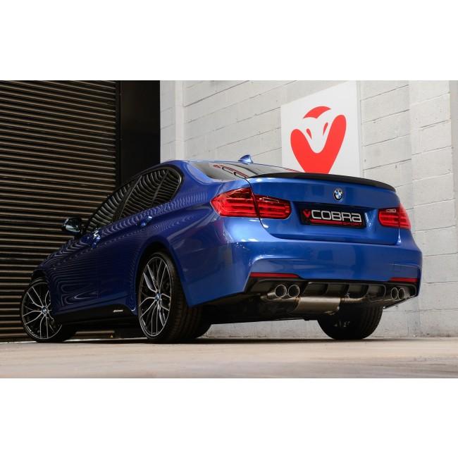 BMW 330D (F30/F31) Quad Exit M3 Style Exhaust Conversion - Image 6