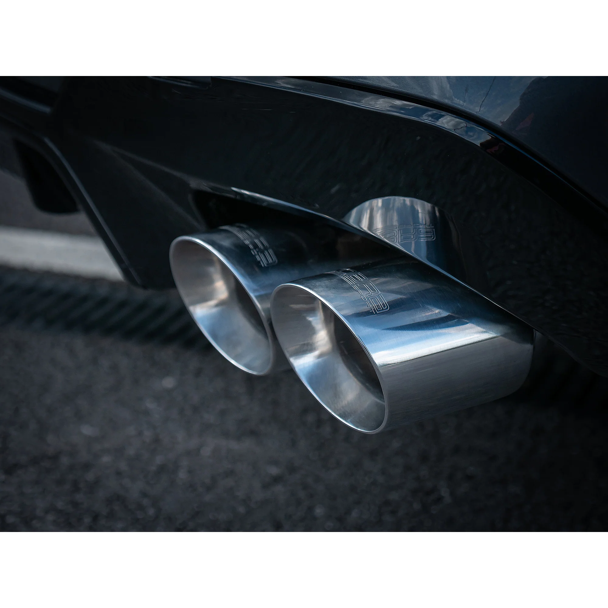 BMW 330e (G20) (19>) Valved Quad Exit Rear Axle Back M3 Style Performance Exhaust - Image 8