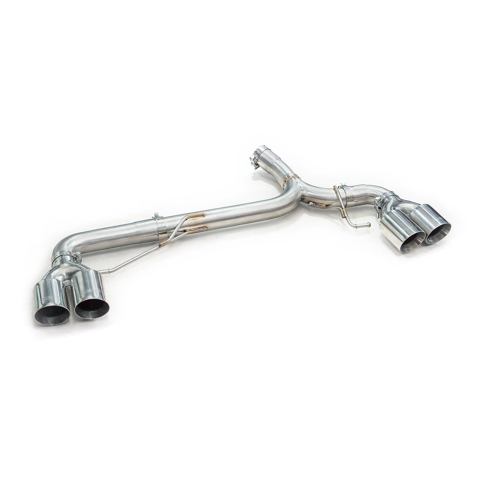 BMW 330e Touring (G21) (19>) Non-Valved Venom Quad Exit Rear Axle Back M3 Style Performance Exhaust