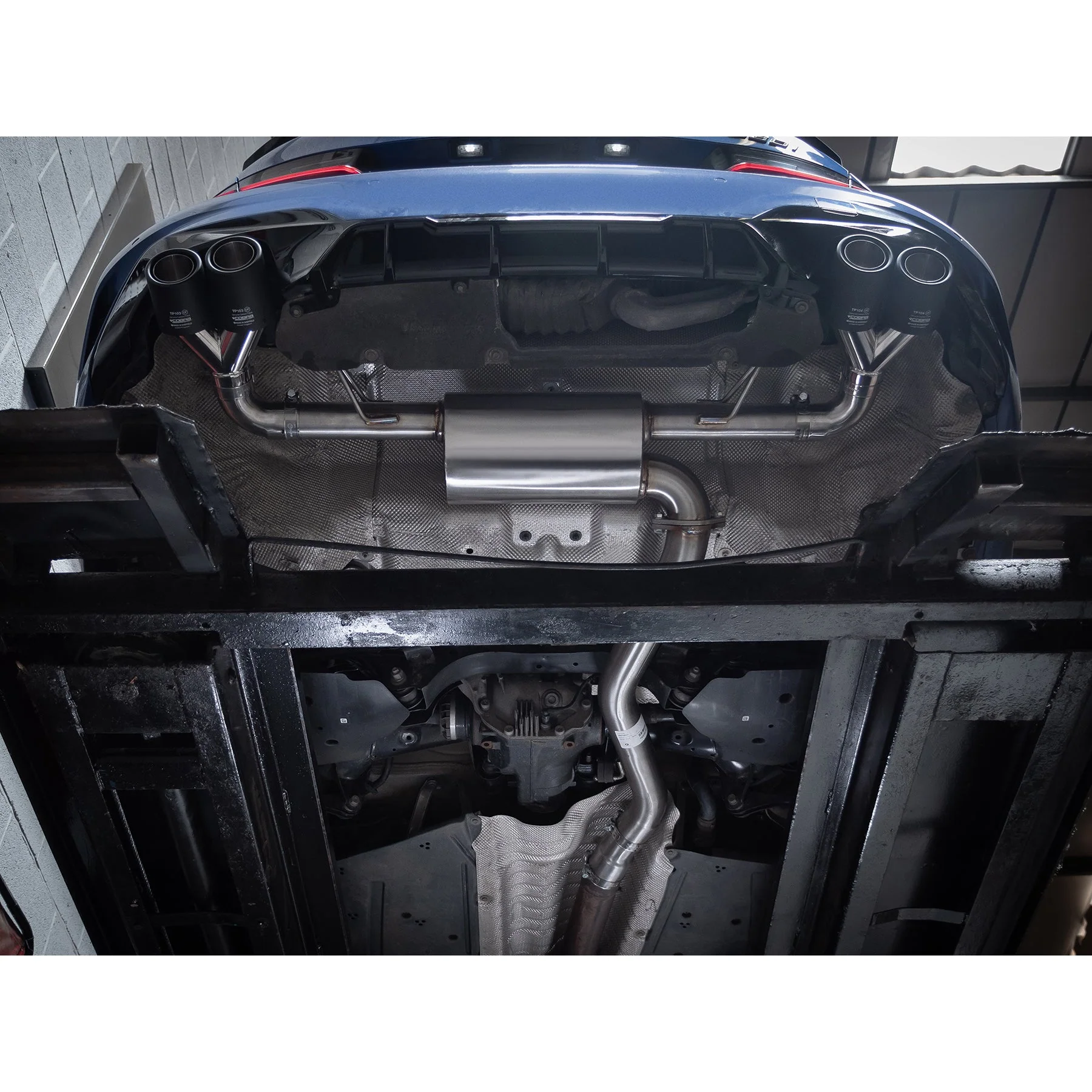 BMW 330i Touring (G21) (19>) Non-Valved Quad Exit M3 Style Performance Exhaust - Image 3