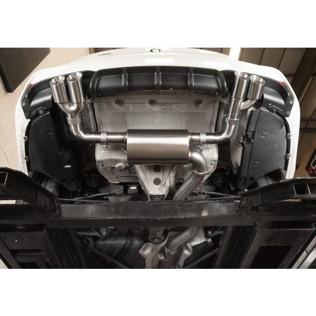 BMW 335D (F30/F31) Quad Exit M3 Style Exhaust Conversion - Image 2