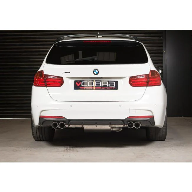 BMW 335D (F30/F31) Quad Exit M3 Style Exhaust Conversion - Image 7