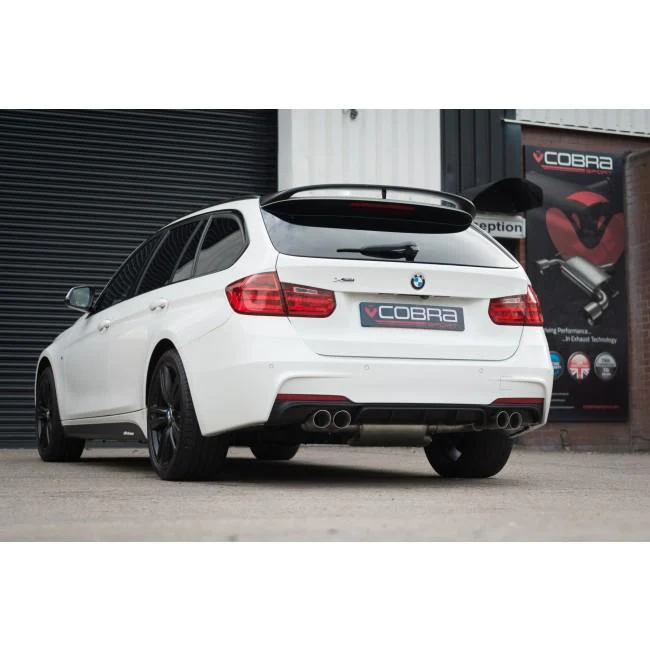 BMW 335D (F30/F31) Quad Exit M3 Style Exhaust Conversion - Image 9