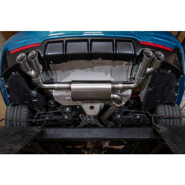 BMW 420i (F32/F33/F36) (13-20) Quad Exit M4 Style Performance Exhaust Conversion - Image 2