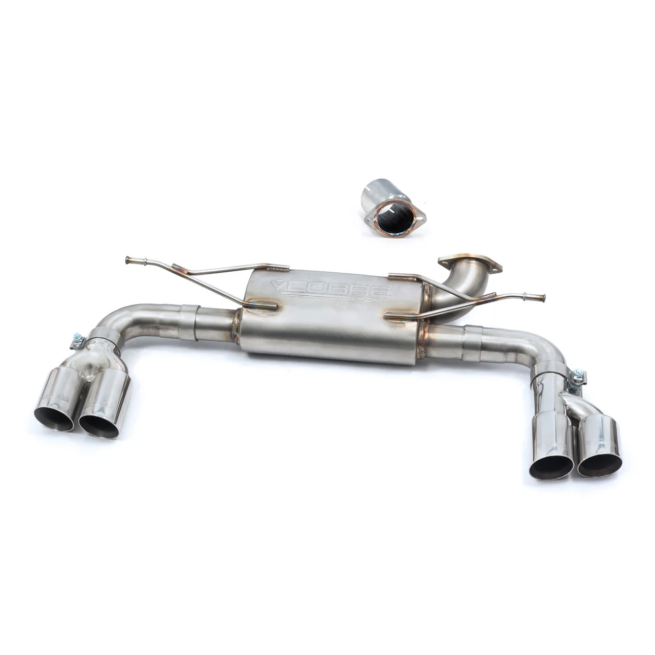 BMW 420i (F32/F33/F36) (13-20) Quad Exit M4 Style Performance Exhaust Conversion - Image 7