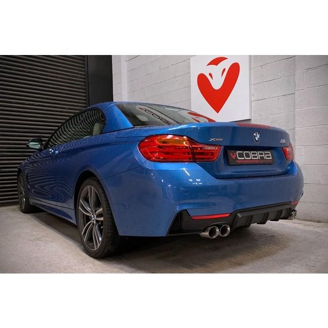 BMW 430D (F32/F33/F36) (13-20) Quad Exit M4 Style Performance Exhaust - Image 7