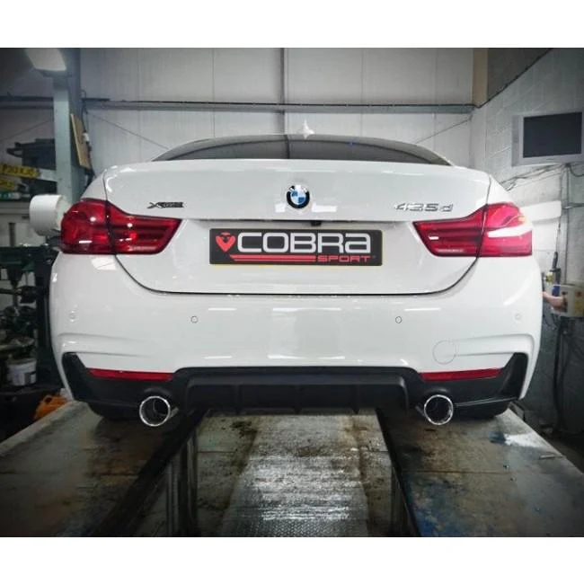 BMW 435D (F32/F33/F36) 440i Style Dual Exit Exhaust Conversion - Image 8