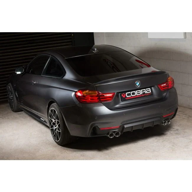 BMW 435D (F32/F33/F36) Quad Exit M4 Style Performance Exhaust Conversion - Image 8