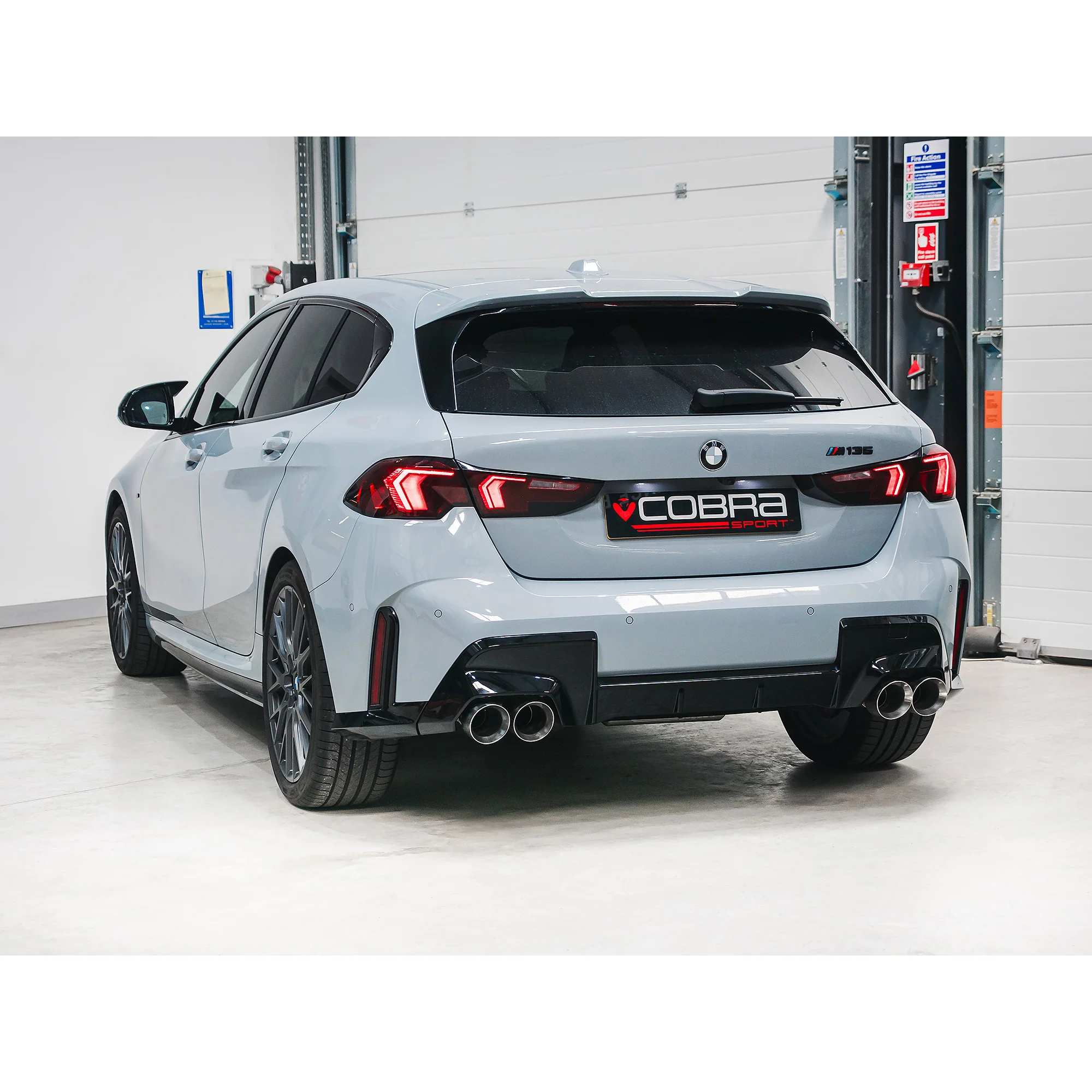 BMW M135 (F70) Quad Exit GPF Back Performance Exhaust - Image 12