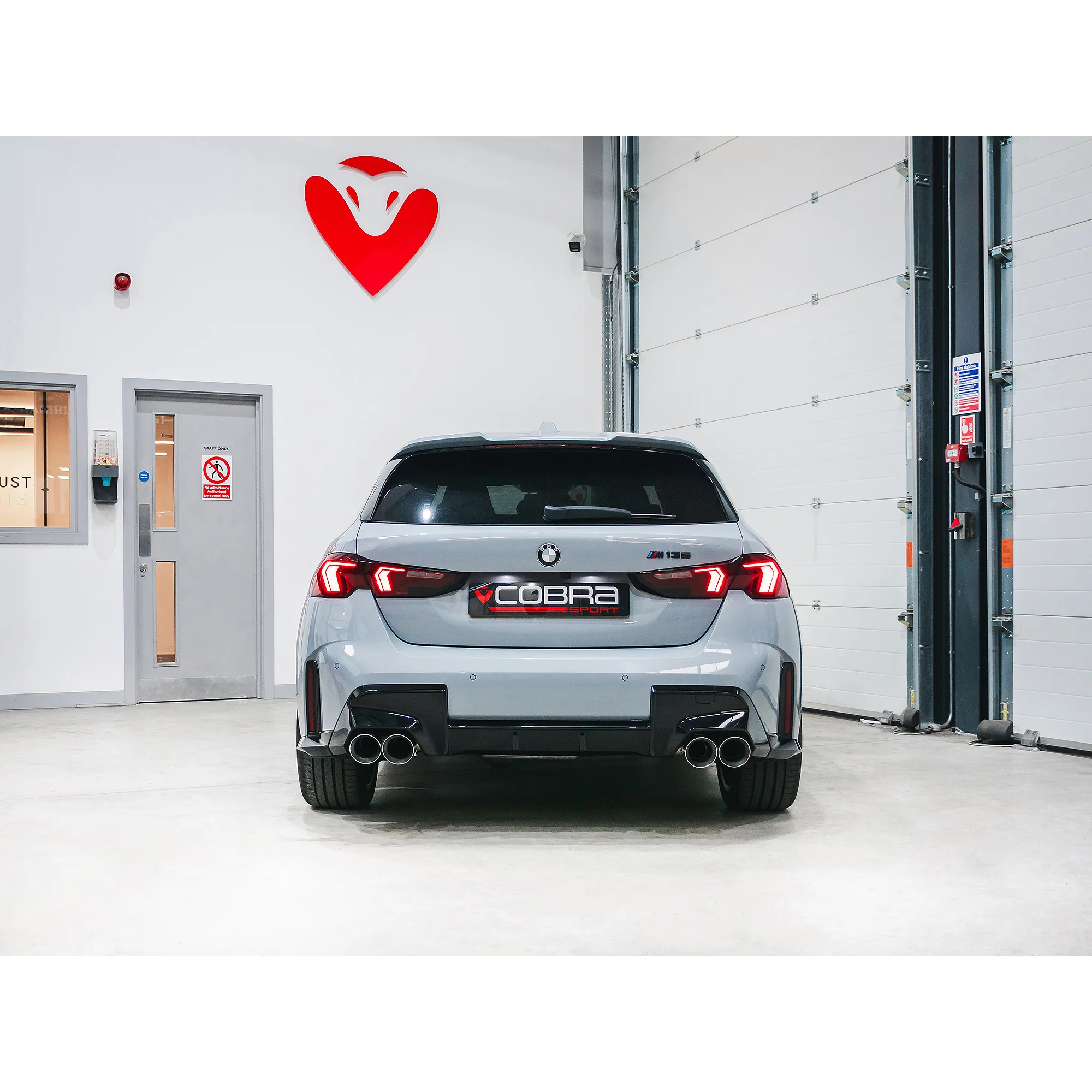 BMW M135 (F70) Quad Exit GPF Back Performance Exhaust - Image 14