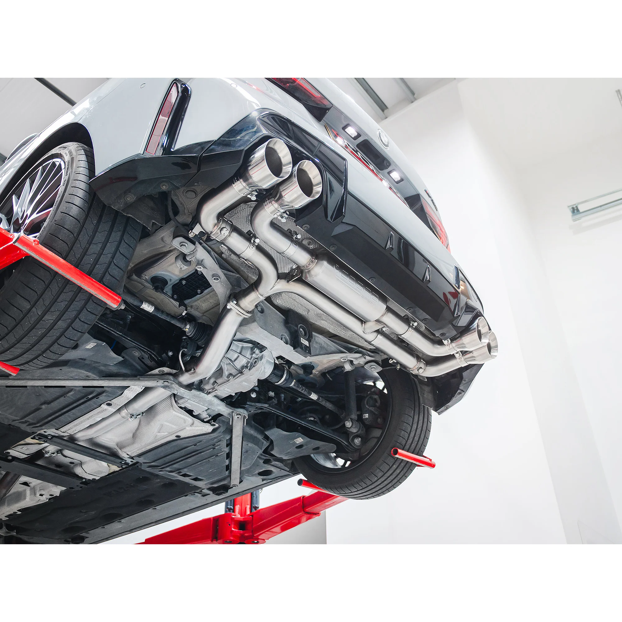 BMW M135 (F70) Quad Exit GPF Back Performance Exhaust - Image 4