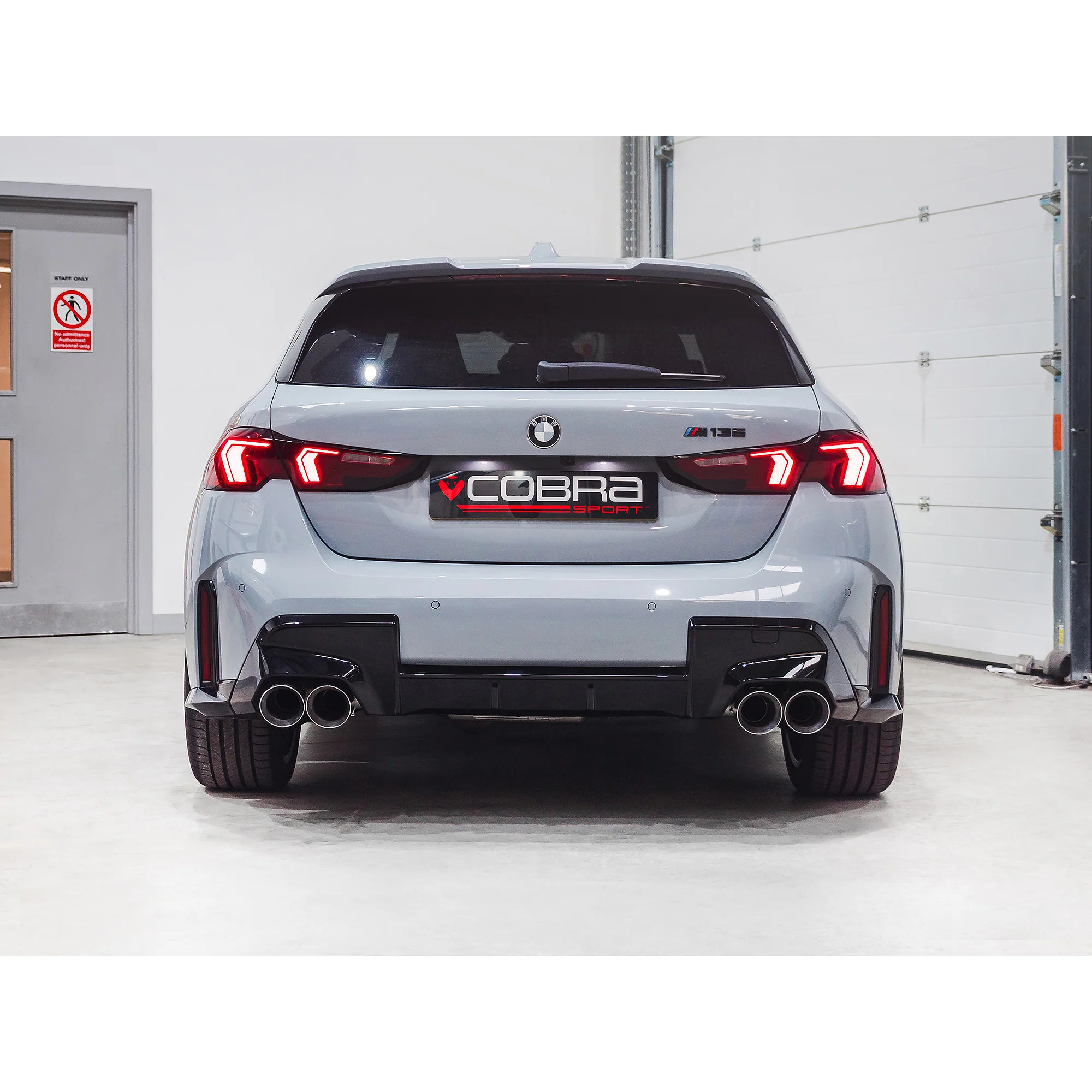BMW M135 (F70) Quad Exit GPF Back Performance Exhaust - Image 6