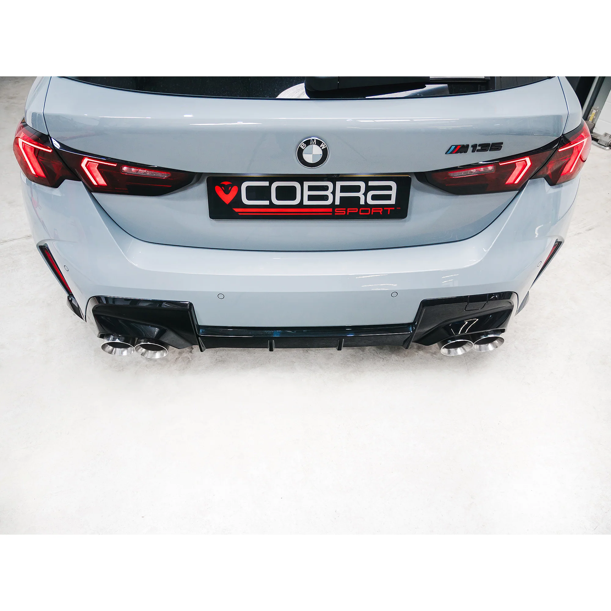 BMW M135 (F70) Quad Exit GPF Back Performance Exhaust - Image 8