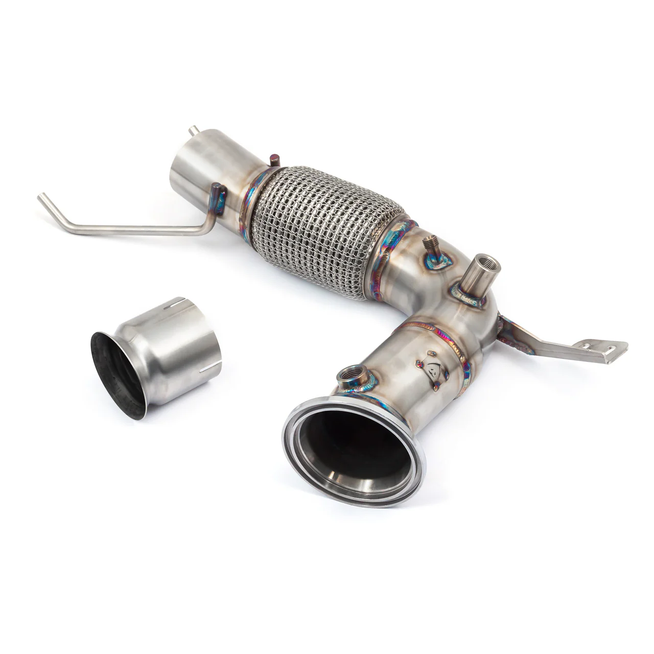 BMW M135i (F40) Front Downpipe Sports Cat / De-Cat To Standard Fitment Performance Exhaust - Image 5