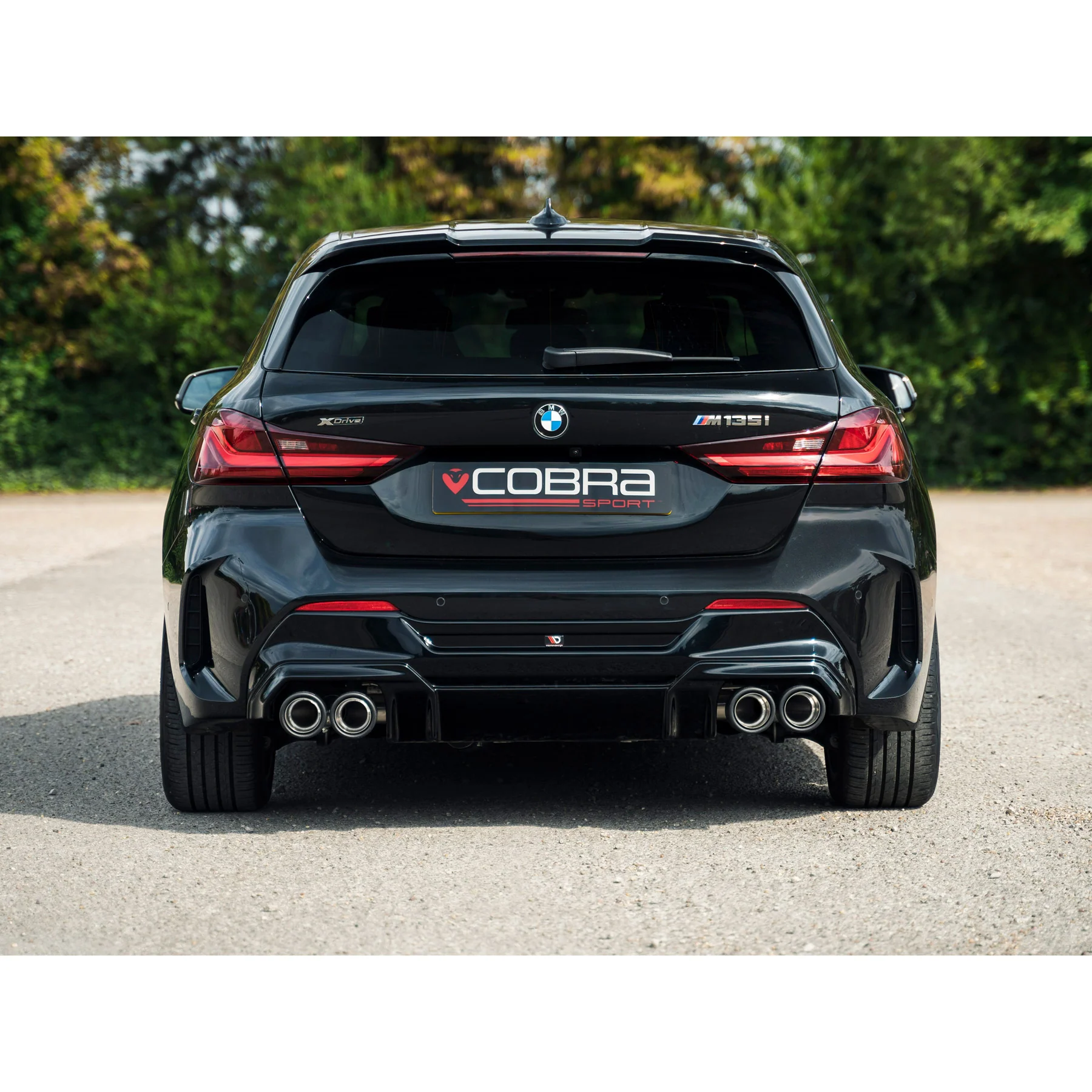 BMW M135i (F40) Quad Exit GPF/PPF Back M3 Style Performance Exhaust - Image 5