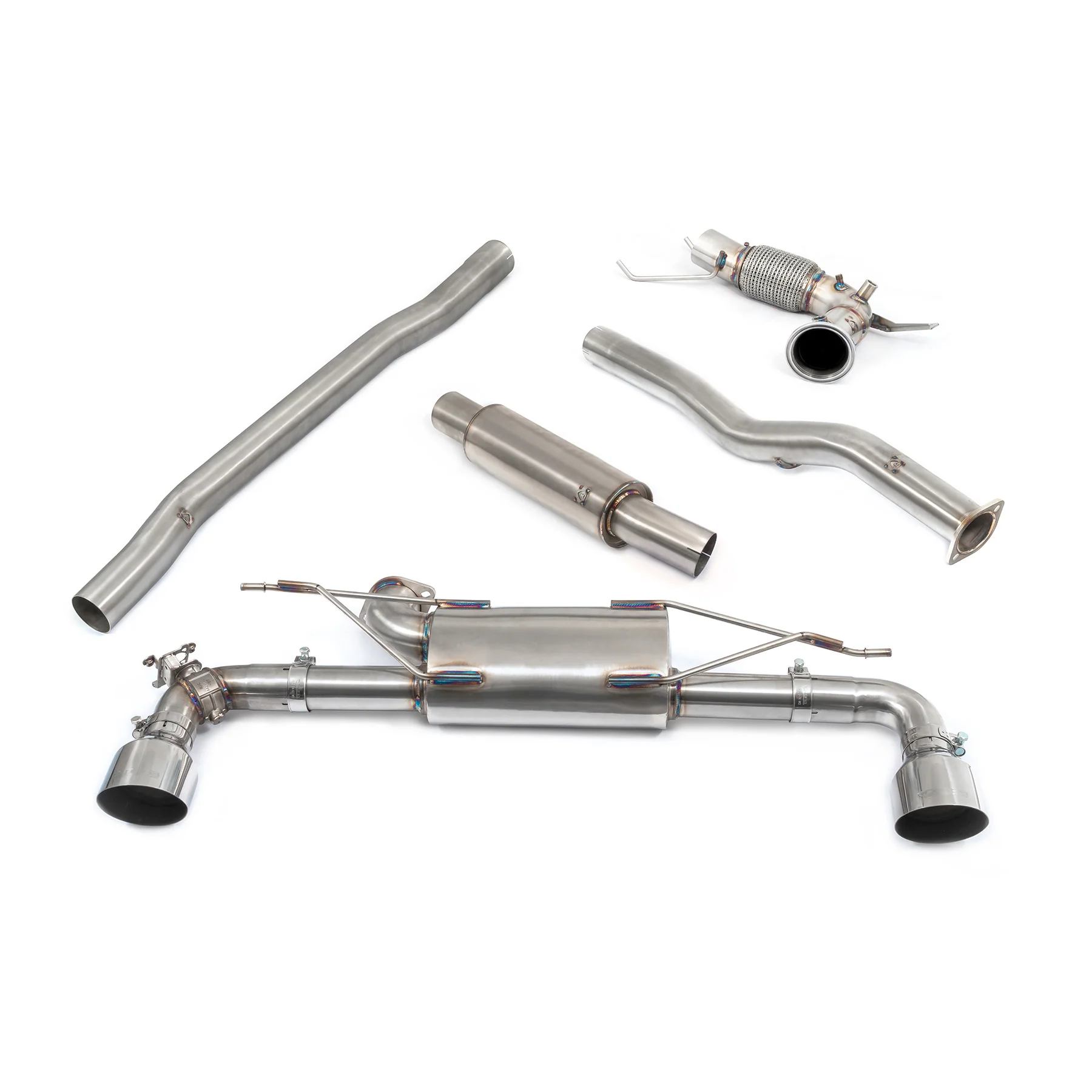 BMW M135i (F40) Turbo Back Performance Exhaust - Image 14