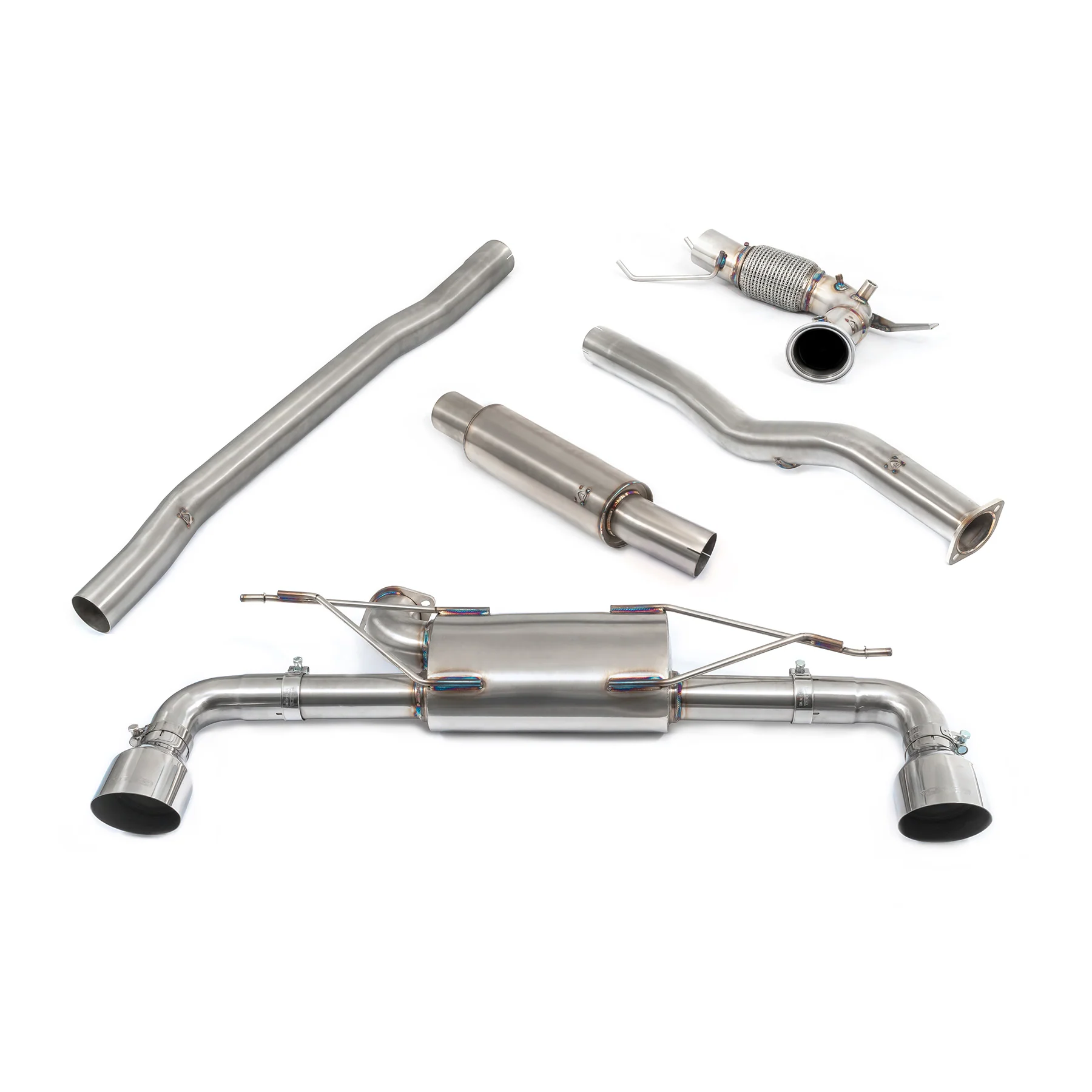 BMW M135i (F40) Turbo Back Performance Exhaust - Image 16
