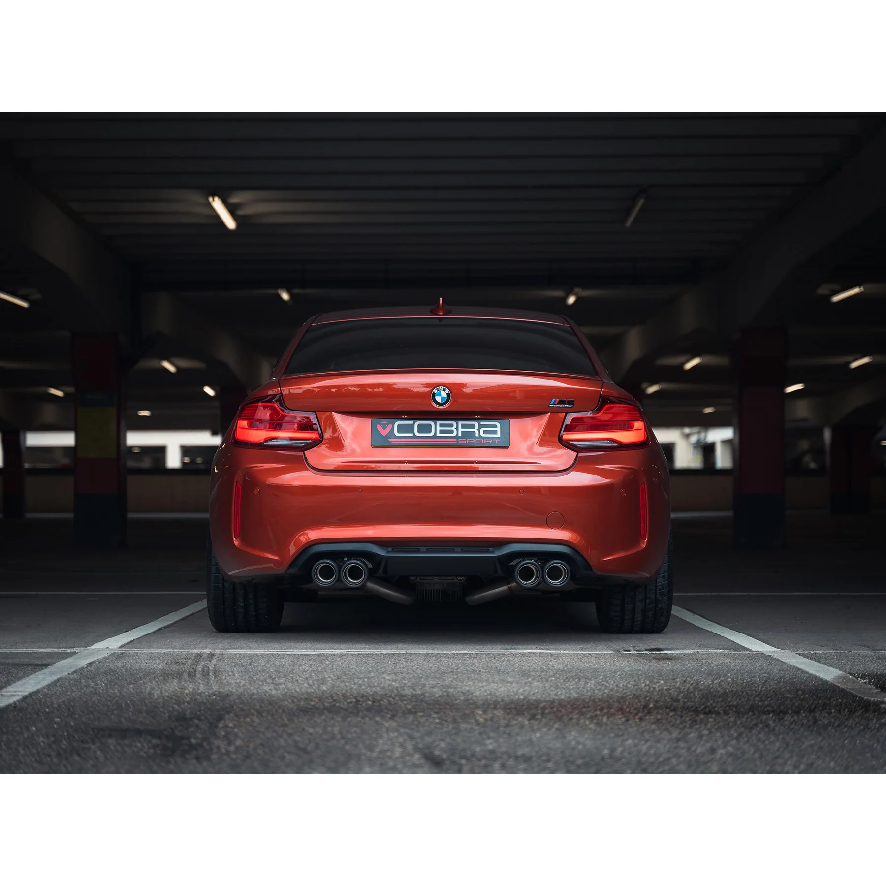 BMW M2 Competition Venom Race Rear Axle Back (Back Box Delete) Performance Exhaust - Image 4