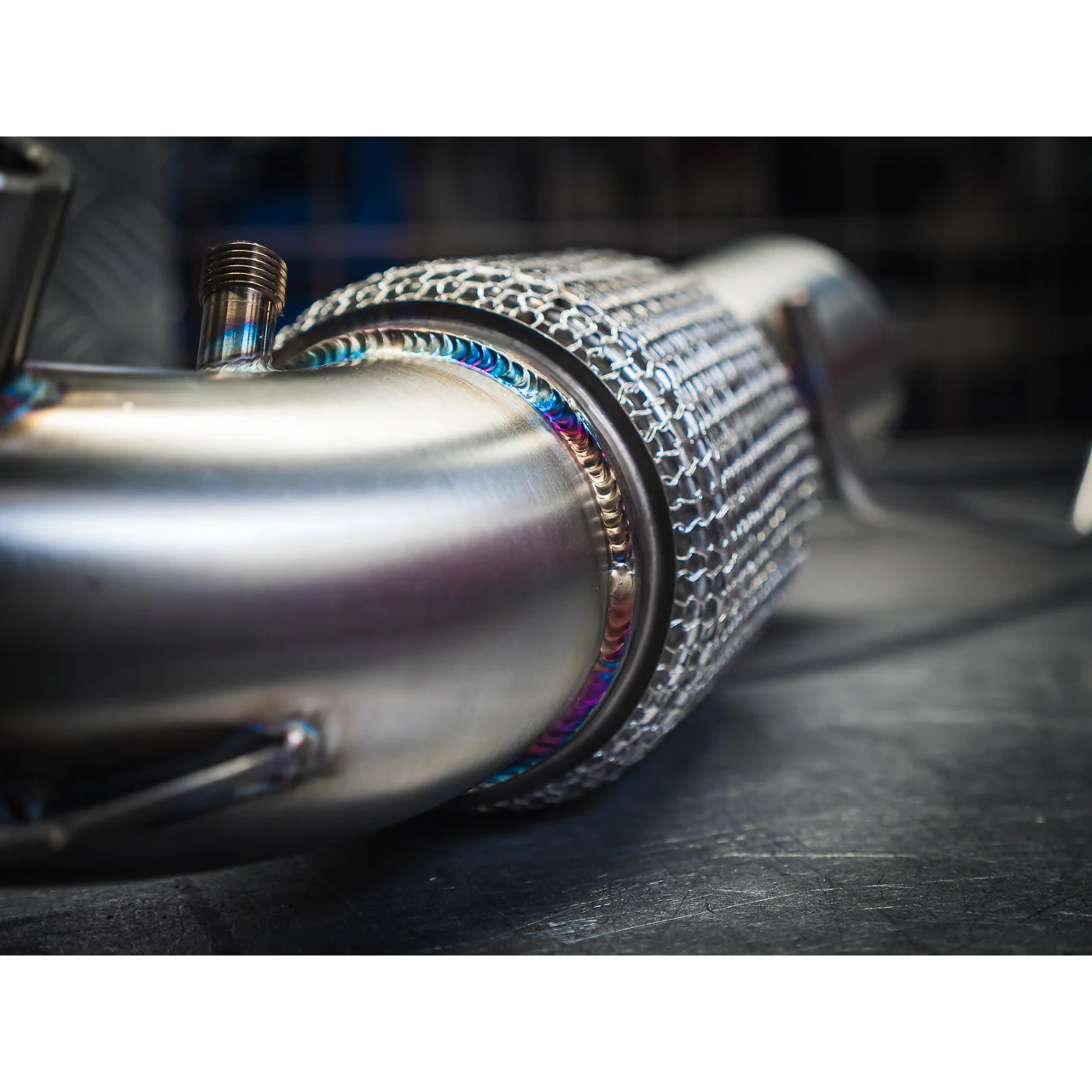 BMW M235i Gran Coupe (F44) Front Downpipe Sports Cat / De-Cat To Standard Fitment Performance Exhaust - Image 3