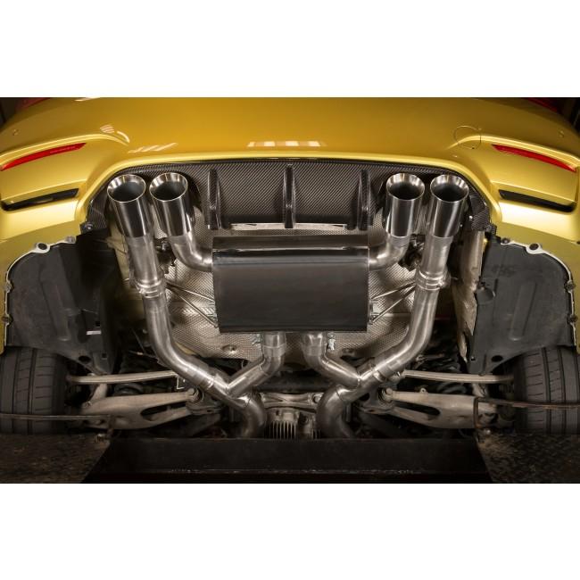 BMW M3 (F80) 3" Valved Secondary Cat Back Performance Exhaust - Image 4