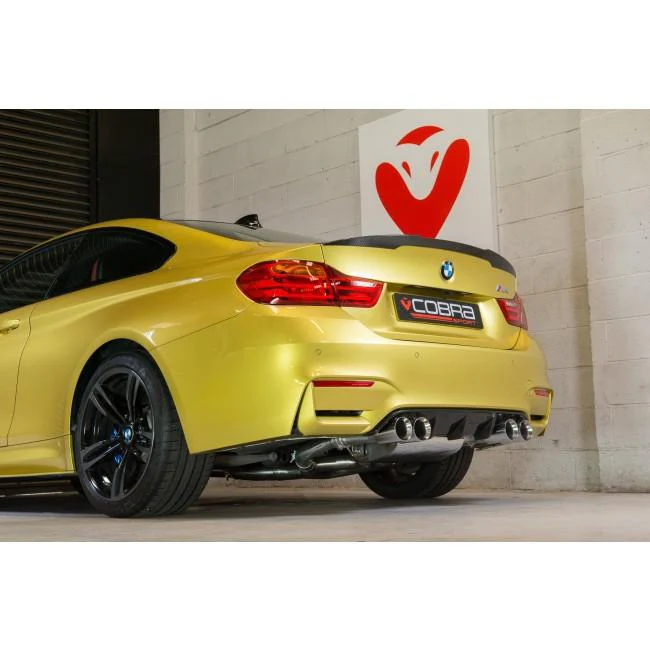 BMW M4 (F82) Coupe 3" Valved Primary Cat Back Performance Exhaust - Image 15