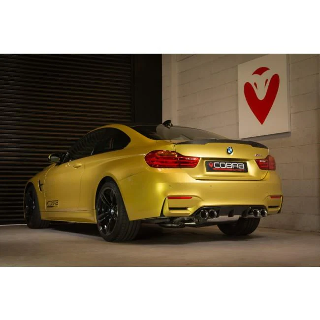 BMW M4 (F82) Coupe 3" Valved Primary Cat Back Performance Exhaust - Image 16