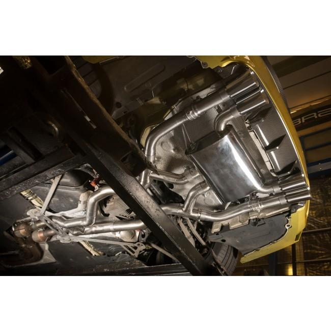 BMW M4 (F82) Coupe 3" Valved Secondary Cat Back Performance Exhaust - Image 10