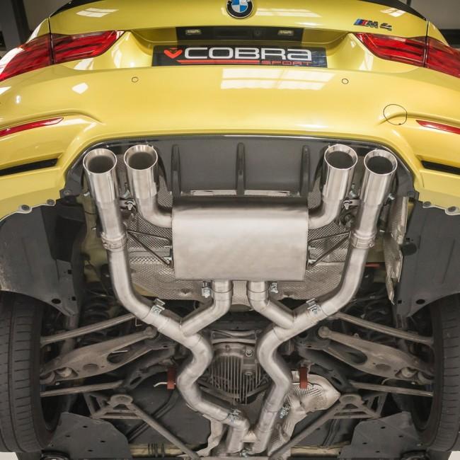 BMW M4 (F82) Coupe 3" Valved Secondary Cat Back Performance Exhaust - Image 11